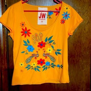 Johnny Was/JWLA tangerine T-shirt